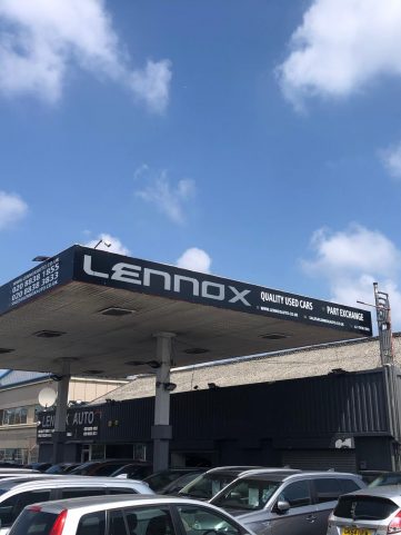 Graphix Lennox sign 3